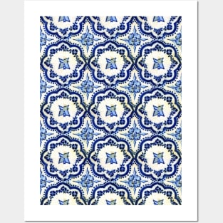 Azulejo #8 — Portuguese tilework Posters and Art